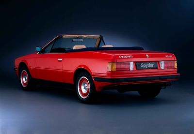 Biturbo Spyder - Biturbo and derivates models | Maserati
